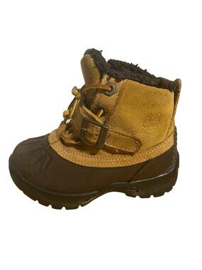 Timberland Kids Mallard Waterproof Duck Boot Size 7 Toddler Little Kids Winter